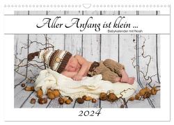 Aller Anfang ist klein – Babykalender mit Noah (Wandkalender 2024 DIN A3 quer), CALVENDO Monatskalender von :: Fotodesign,  HETIZIA