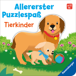 Allererster Puzzlespaß: Tierkinder von Grimm,  Sandra, Pop,  Charlie