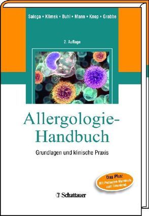 Allergologie-Handbuch von Buhl,  Roland, Klimek,  Ludger, Knop,  Jürgen, Mann,  Wolf Jürgen, Saloga,  Joachim