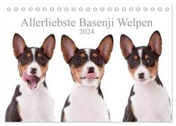 Allerliebste Basenji Welpen 2024 (Tischkalender 2024 DIN A5 quer), CALVENDO Monatskalender von Joswig,  Angelika