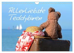 Allerliebste Teddybären (Wandkalender 2024 DIN A4 quer), CALVENDO Monatskalender von Sarnade,  Sarnade