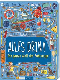 Alles drin! Die ganze Welt der Fahrzeuge von Nowicki,  Artur, Weiler,  Thomas