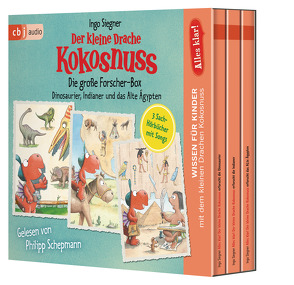 Alles klar! Der kleine Drache Kokosnuss – Die große Forscher-Box von Schepmann,  Philipp, Siegner,  Ingo