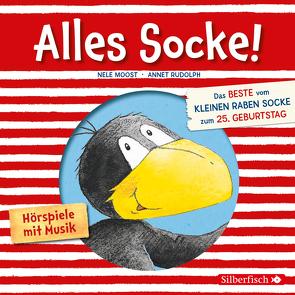 Alles Socke! (Alles erlaubt?, Alles Eis!, Alles gefunden!, Alles zu spät!, Alles echt wahr!, Alles nass!, Alles Bitte-danke!, Alles verlaufen!) (Der kleine Rabe Socke) von Moost,  Nele, Rohrbeck,  Oliver, Rudolph,  Annet