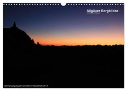 Allgäuer Bergblicke (Wandkalender 2024 DIN A3 quer), CALVENDO Monatskalender von Steffen,  Wittmann