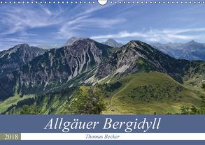 Allgäuer Bergidyll (Wandkalender 2018 DIN A3 quer) von Becker,  Thomas