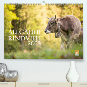 Allgäuer Rindvieh 2023 (Premium, hochwertiger DIN A2 Wandkalender 2023, Kunstdruck in Hochglanz) von Wandel,  Juliane