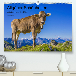Allgäuer Schönheiten Allgäu – Land der Kühe (Premium, hochwertiger DIN A2 Wandkalender 2021, Kunstdruck in Hochglanz) von G. Allgöwer,  Walter
