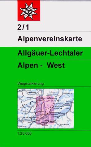 Allgäuer-Lechtaler-Alpen – West von Deutscher Alpenverein e.V.