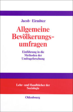 Allgemeine Bevölkerungsumfragen von Eirmbter,  Willy H., Jacob,  Rüdiger