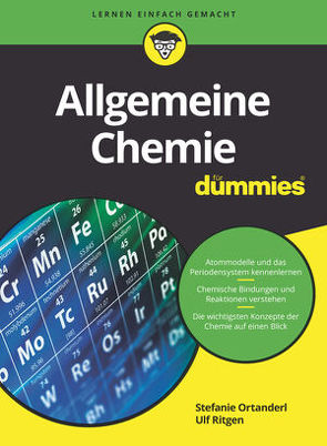 Allgemeine Chemie für Dummies von Ortanderl,  Stefanie, Ritgen,  Ulf
