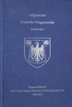 Allgemeine Deutsche Wappenrolle, Band XXIV