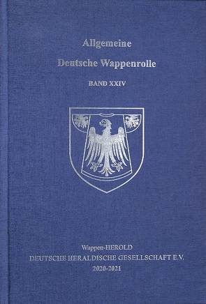 Allgemeine Deutsche Wappenrolle, Band XXIV