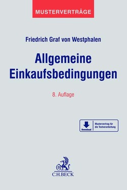 Allgemeine Einkaufsbedingungen von Westphalen,  Friedrich Graf von