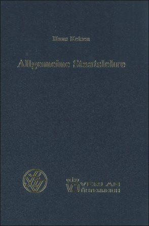Allgemeine Staatslehre von Kelsen,  Hans