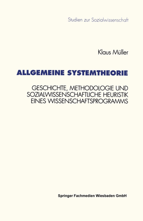 Allgemeine Systemtheorie von Mueller,  Klaus