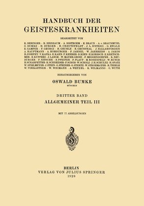 Allgemeiner Teil von Bumke,  Oswald