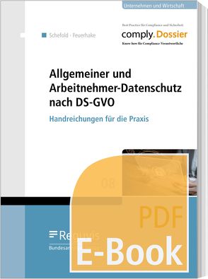 Allgemeiner und Arbeitnehmer-Datenschutz nach DS-GVO (E-Book) von Feuerhake,  Jan, Schefold,  Christian