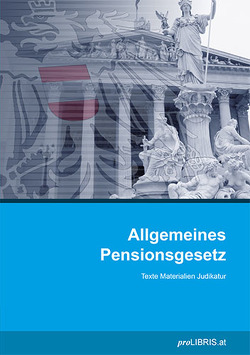 Allgemeines Pensionsgesetz von proLIBRIS VerlagsgesmbH