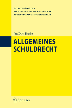 Allgemeines Schuldrecht von Harke,  Jan Dirk