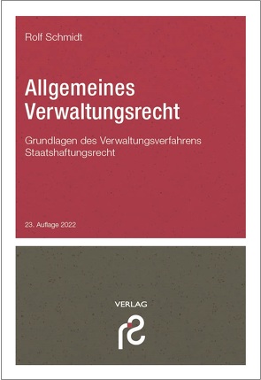 Allgemeines Verwaltungsrecht von Schmidt,  Rolf