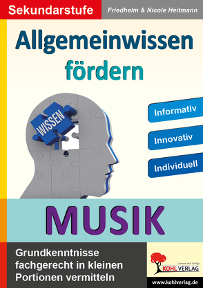 Allgemeinwissen fördern MUSIK von Heitmann,  Friedhelm