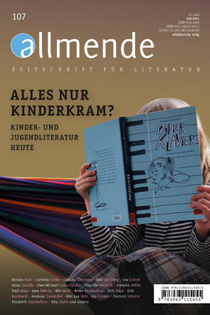 Allmende 107 – Zeitschrift für Literatur von Literarische Gesellschaft Karlsruhe, Schmidt-Bergmann,  Hansgeorg, Walz,  Matthias