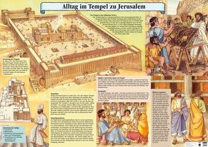 Alltag im Tempel zu Jerusalem von Bühlmann,  Walter, Egger,  Christine, Schwegler,  Annemarie