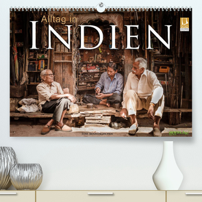 Alltag in Indien (Premium, hochwertiger DIN A2 Wandkalender 2022, Kunstdruck in Hochglanz) von Benninghofen,  Jens