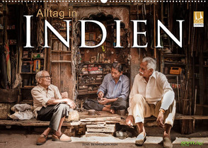 Alltag in Indien (Wandkalender 2023 DIN A2 quer) von Benninghofen,  Jens