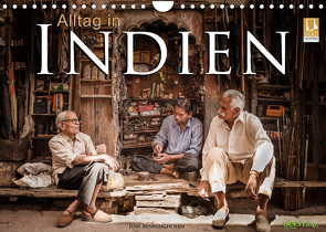 Alltag in Indien (Wandkalender 2023 DIN A4 quer) von Benninghofen,  Jens
