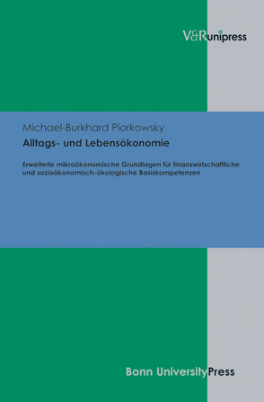 Alltags- und Lebensökonomie von Piorkowsky,  Michael-Burkhard