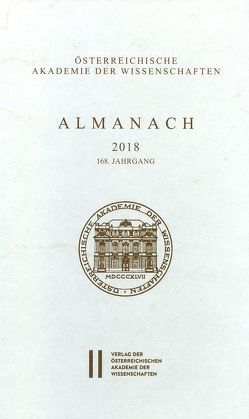 Almanach der Akademie der Wissenschaften / Almanach 168. Jahrgang 2018