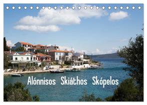 Alónnisos, Skiáthos, Skópelos (Tischkalender 2024 DIN A5 quer), CALVENDO Monatskalender von Rusch - www.w-rusch.de,  Winfried