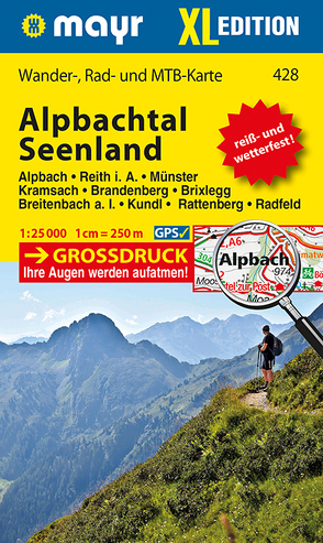 Alpbachtal, Seenland XL von KOMPASS-Karten GmbH