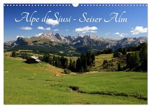 Alpe di Siusi – Seiser Alm (Wandkalender 2024 DIN A3 quer), CALVENDO Monatskalender von Wittmann,  Steffen