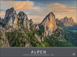 Alpen – Edition Alexander von Humboldt Kalender 2024