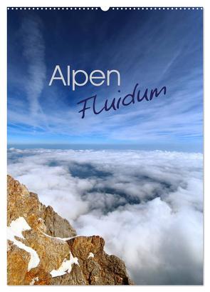 Alpen Fluidum (Wandkalender 2024 DIN A2 hoch), CALVENDO Monatskalender von Mosert,  Stefan