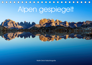 Alpen gespiegelt (Tischkalender 2021 DIN A5 quer) von Zwick,  Martin
