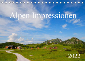 Alpen Impressionen (Tischkalender 2022 DIN A5 quer) von Jähne,  Karin