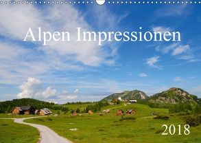 Alpen Impressionen (Wandkalender 2018 DIN A3 quer) von Jähne,  Karin