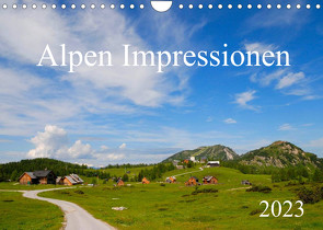 Alpen Impressionen (Wandkalender 2023 DIN A4 quer) von Jähne,  Karin