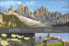Alpen nah und fern Edition Kalender 2024 von Heinz Schmidbauer