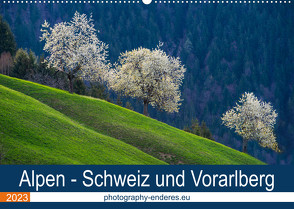 Alpen – Schweiz und Vorarlberg (Wandkalender 2023 DIN A2 quer) von Enderes,  Rolf