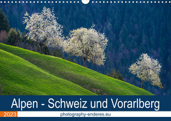 Alpen – Schweiz und Vorarlberg (Wandkalender 2023 DIN A3 quer) von Enderes,  Rolf