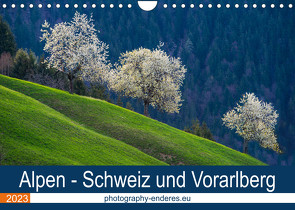 Alpen – Schweiz und Vorarlberg (Wandkalender 2023 DIN A4 quer) von Enderes,  Rolf