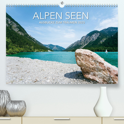 Alpen Seen (Premium, hochwertiger DIN A2 Wandkalender 2023, Kunstdruck in Hochglanz) von Eisermann,  Daniel