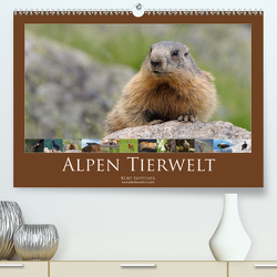 Alpen Tierwelt (Premium, hochwertiger DIN A2 Wandkalender 2021, Kunstdruck in Hochglanz) von Tappeiner,  Kurt