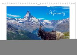Alpenartig (Wandkalender 2024 DIN A4 quer), CALVENDO Monatskalender von Caumont,  Renaldo