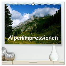 Alpenimpressionen, Region Schweiz/Frankreich (hochwertiger Premium Wandkalender 2024 DIN A2 quer), Kunstdruck in Hochglanz von HM-Fotodesign,  HM-Fotodesign